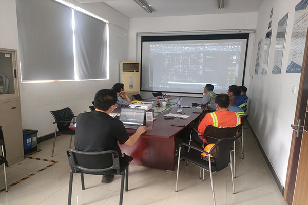 状元岙公司开展新设备培训提升员工业务技能