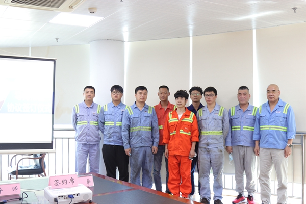 状元岙公司开展“导师带徒”签约仪式——导师带徒促成长，立足岗位勇担当