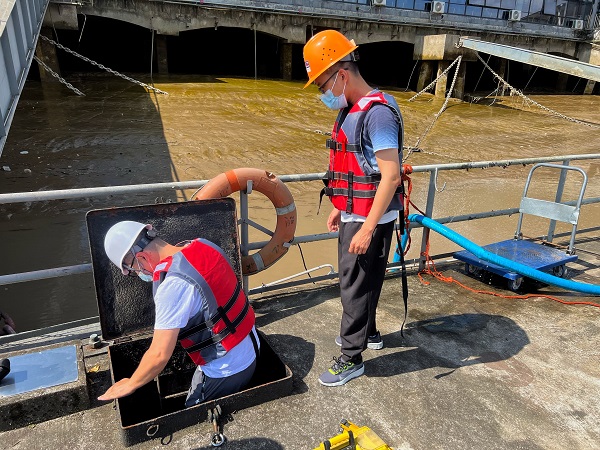 安澜渡口组织开展防台应急抢险演练－温州港